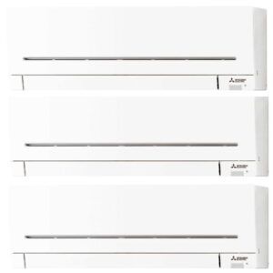Multi Split 3X1 Mitsubishi MSZ-AP35VG + MSZ-AP25VG (x2) + MXZ-3F68VF  R-32